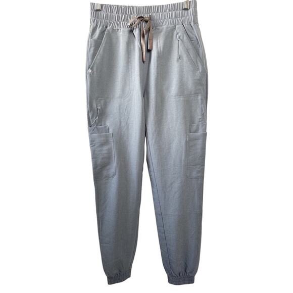 Figs Charlotte 21 Pocket Slim Scrub Pants in Dark Space Gray Size XXS Petite NWT - Picture 3 of 7